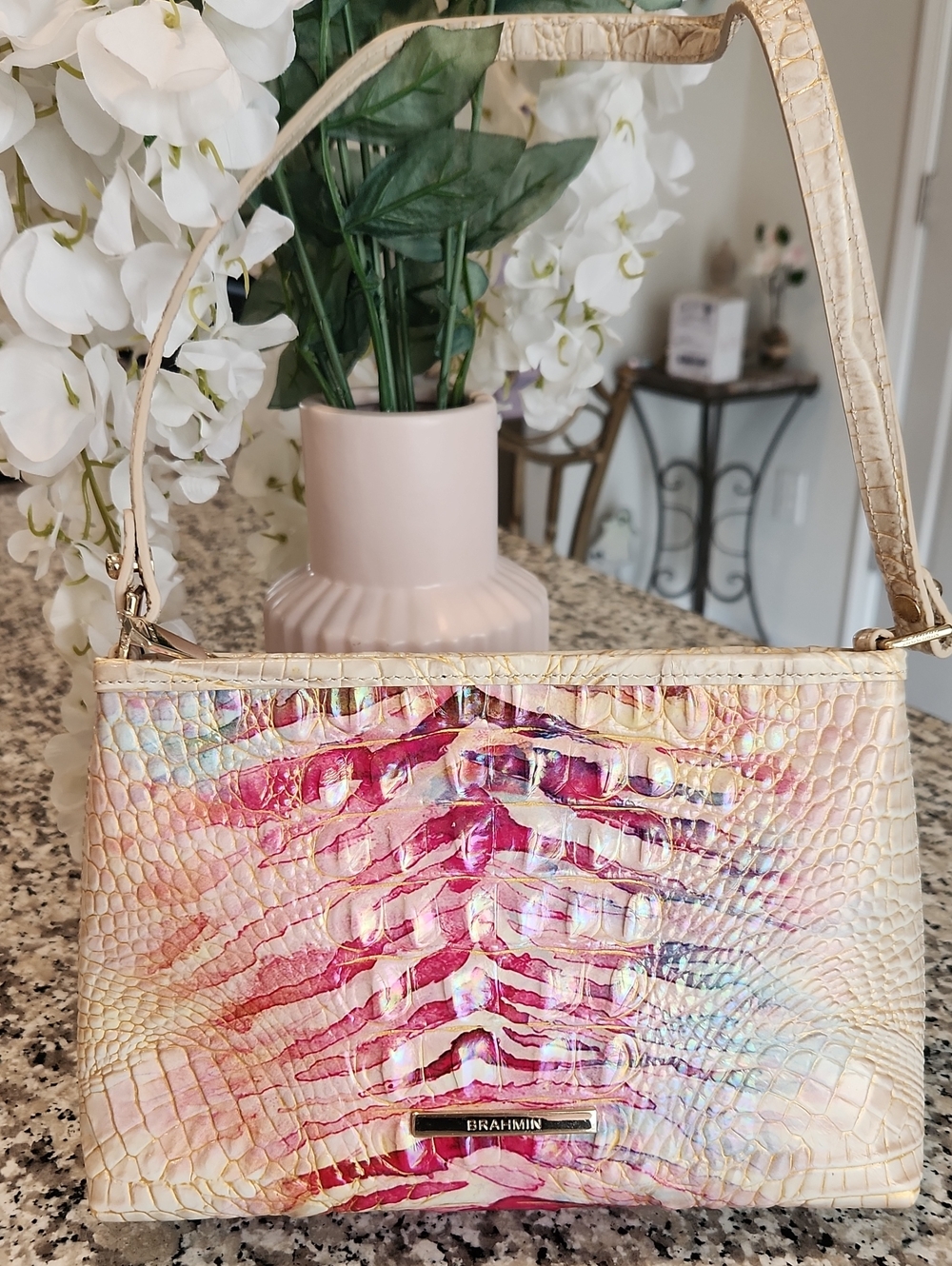 New With Tags Brahmin Lorelai Entice Ombre Melbourne bag - Picture 1 of 10